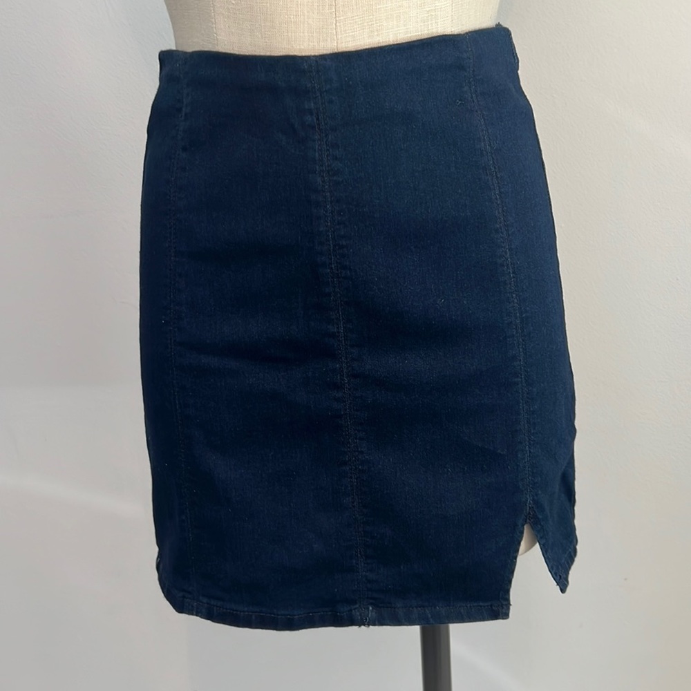 Free People Denim Skirt